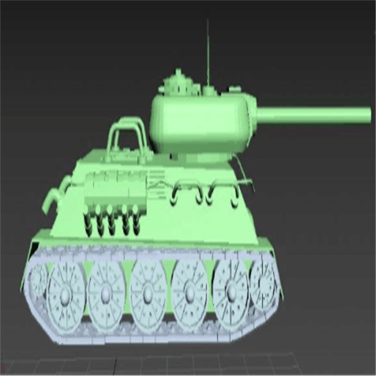 肃南充气军用坦克模型
